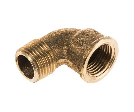 63-7476-62 RS PRO Bronze 1/2 in BSPP Male x 1/2 in BSPP Female 90° Elbow Threaded Fitting 3092 004000000