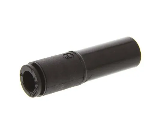 63-7458-24 Legris 3166 Pneumatic Straight Tube-to-Tube Adapter, Plug In 6 mm 3166 06 10