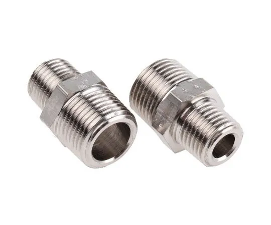 63-7510-52 Legris LF3000 20 bar Brass Pneumatic Straight Threaded Adapter, R 1/4 Male Male 0900 13 17