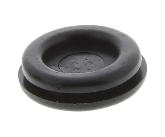 63-7384-28 SES Sterling Black PVC 22mm Round Cable Grommet for Maximum of 16 mm Cable Dia. 1330354010