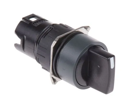 63-7536-42 Schneider Electric Harmony XB6 2 Position Selector Switch Head Standard Handle Black Latching ZB6AD22
