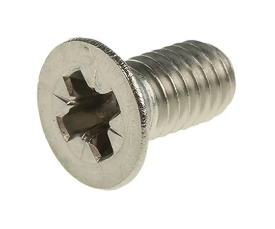 63-7380-82 RS PRO, M6 Countersunk Head, 12mm Stainless Steel Pozidriv A4 3161 158-3714