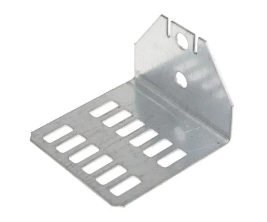 63-7386-96 Legrand Cantilever Arm Bracket Pre-Galvanised Steel Cable Tray Fixing Plate, 75 mm Width, 65mm Depth LCA75PG