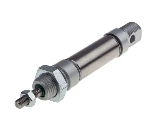 63-7481-51 RS PRO Pneumatic Roundline Cylinder 16mm Bore, 10mm Stroke, ISO 6432 Series, Double Acting 304-3763