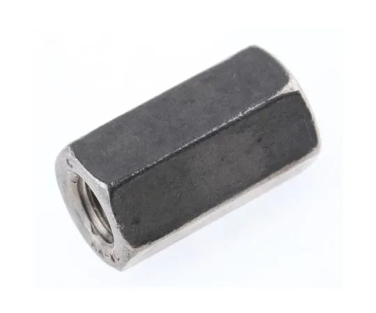 63-7422-79 18mm Plain Stainless Steel Coupling Nut, M6, A4 316 206-2252