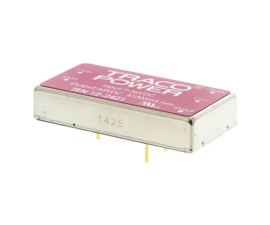 63-7524-77 TRACOPOWER TEN 12 12W Isolated DC-DC Converter Through Hole, Voltage in 9 → 36 V dc, Voltage out ±5V dc TEN 12-2421