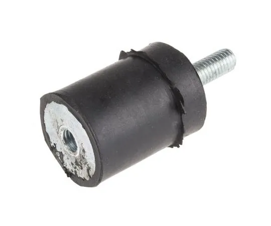 63-7392-45 RS PRO 40mm Shock Mount M8 30mm Diameter 25.63kg Compression Load, Male to Female Natural Rubber 171-2604