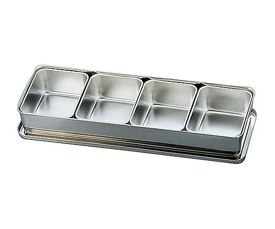 62-6387-60 Murano Stainless Steel Press with Yakumi 4 Pieces, Long