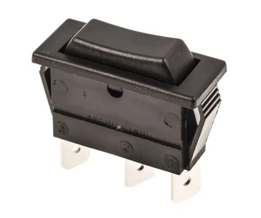63-7468-55 Arcolectric Single Pole Double Throw (SPDT), On-Off-On Rocker Switch Panel Mount C1520ALAAE