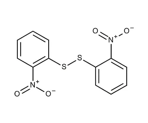 61-0381-85　［Discontinued］Bis(2-Nitrophenyl) Disulfide for Synthesis 843264 100G　8.43264.0100
