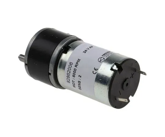 63-7407-72 Crouzet, 24 V dc, 0.5 Nm, Brushed DC Geared Motor, Output Speed 45 rpm 82862006