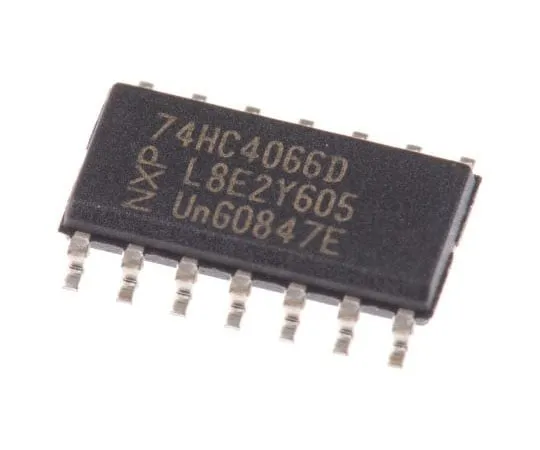63-7390-92 74HC4066D,652 Nexperia, Analogue Switch Quad SPST, 5 V, 14-Pin SOIC 74HC4066D,652