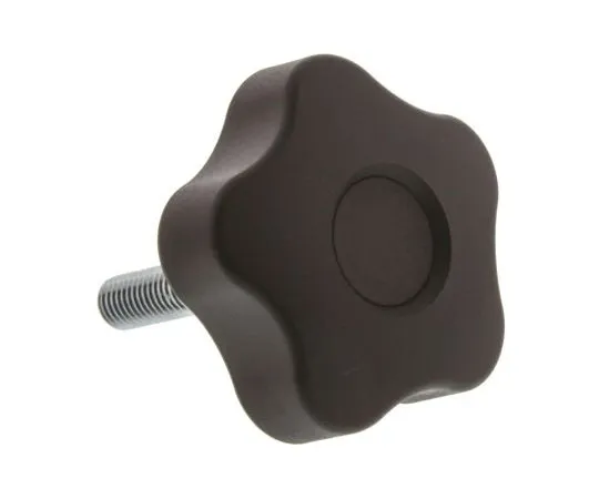 63-7469-04 Elesa Black Polymer Knob 69963, M8 x 30 69963