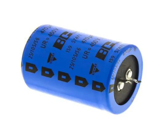 63-7482-39 Vishay 470μF 450V dc Aluminium Electrolytic Capacitor, Through Hole 35 (Dia.) x 50mm +105°C 35mm 10mm MAL215957471E3