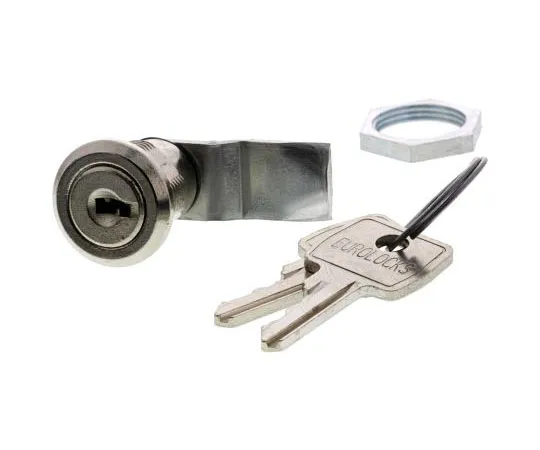 63-7501-34 Euro-Locks a Lowe & Fletcher group ******* Panel to Tongue Depth 15.5mm Nickel Camlock, Key to unlock B233017