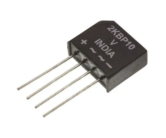 63-7522-72 Vishay VS-2KBP01, Bridge Rectifier, 2A 100V, 4-Pin D 44 VS-2KBP01