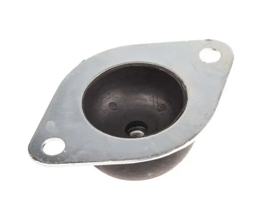 63-7385-45 RS PRO M8 Zinc Plated Steel Anti Vibration Mount 80 Compression Load ,114mm dia. Rubber +100°C 162-3217