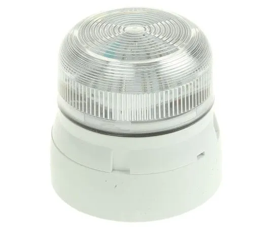 63-7484-14 Xenon, Flashing Beacon Flashguard Xenon Series, Clear, Surface Mount, 12 V dc, 24 V dc QBS-0035