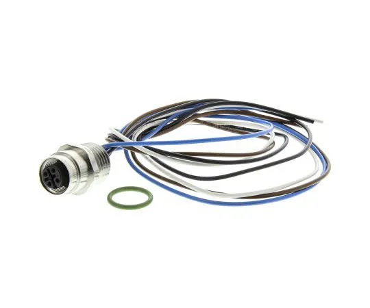 63-7384-59 Belden RKF Series M12 Cable Mount Connector, 4 contacts Socket RKF4-07/0.2