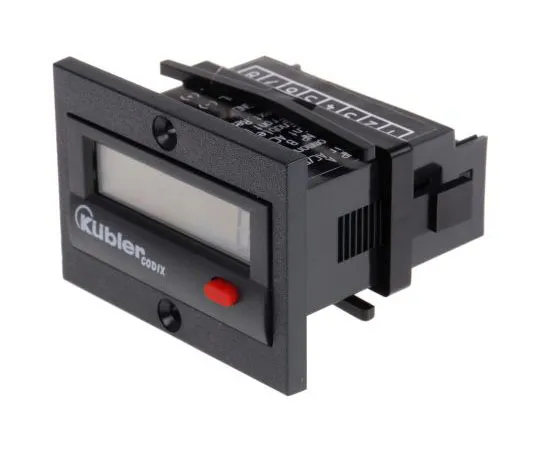 63-7540-58 Kubler 8 Digit, LCD, Digital Counter, 30Hz, 10 → 260 V ac/dc 6.132.012.863