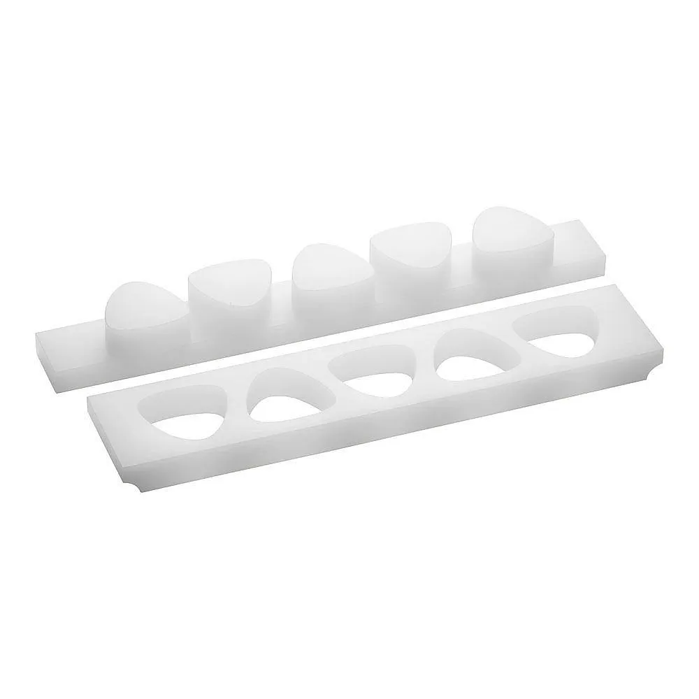 62-6472-90 Yama-PE Rice Ball with Pressed Cover, Type B, 5-Hole Small