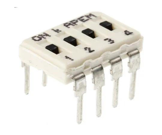 63-7471-43 4 Way Through Hole DIP Switch IKN0400000