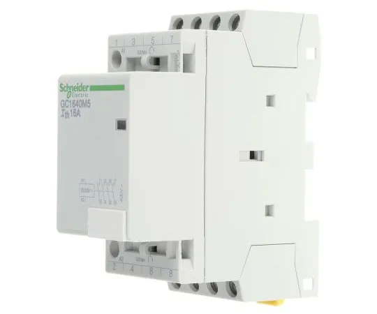 63-7482-26 Schneider Electric 4 Pole Contactor, 16 A, 230 V ac Coil, Tesys GC, 4NO GC1640M5