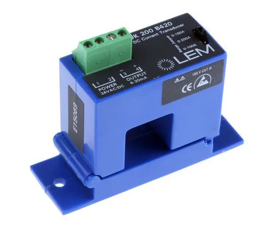 63-7548-37 LEM DK Series Open Loop Current Sensor, 200A nominal current, 4 → 20mA output current DK 200 B420
