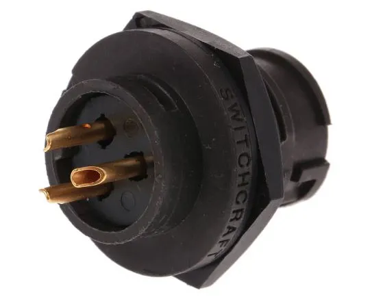 63-7428-80 Switchcraft EN3 Series Panel Mount Connector, 3 contacts Socket EN3P3FX