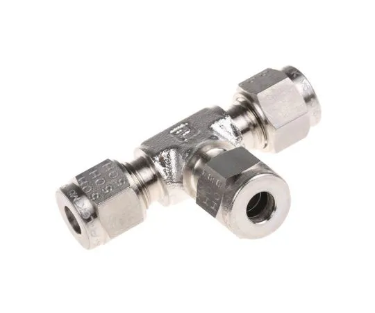63-7539-83 S/steel equal tee fitting,6mm OD ETM6-316