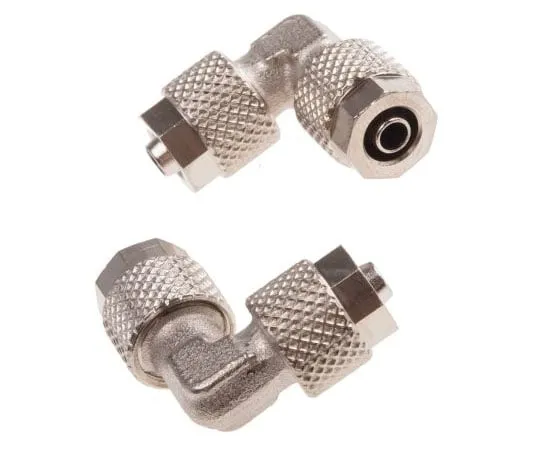 63-7478-51 RS PRO Pneumatic Elbow Tube-to-Tube Adapter Push In 6 mm to Push In 6 mm 299-3869