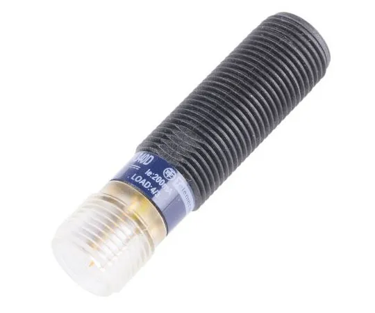 63-7490-43 Telemecanique Sensors Inductive Sensor 4 mm Detection, M12 x 1, PNP-NO, 48mm Length, 12 → 24 V dc supply voltage XS4P12PA340D