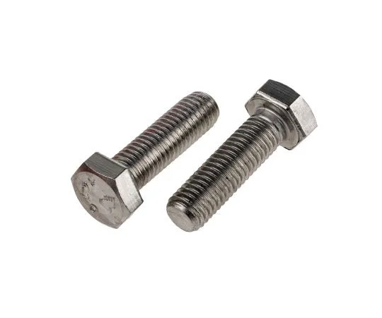 63-7410-80 Plain Stainless Steel Hex M12 x 40mm Set Screw 183-9130
