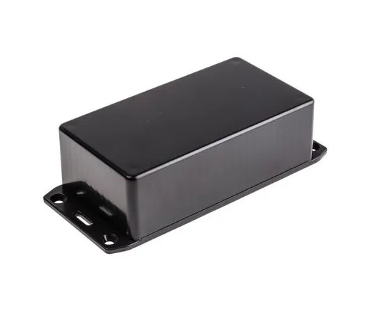 63-7517-29 Hammond 1591, Polystyrene Enclosure, IP54, Flanged, 120 x 65 x 36mm 1591CSFLBK