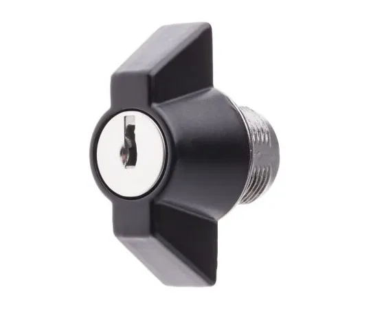 63-7518-14 Euro-Locks a Lowe & Fletcher group ******* Panel to Tongue Depth 16mm Zamak Powder Coated Camlock, Key to unlock F383-01-1 (405E)