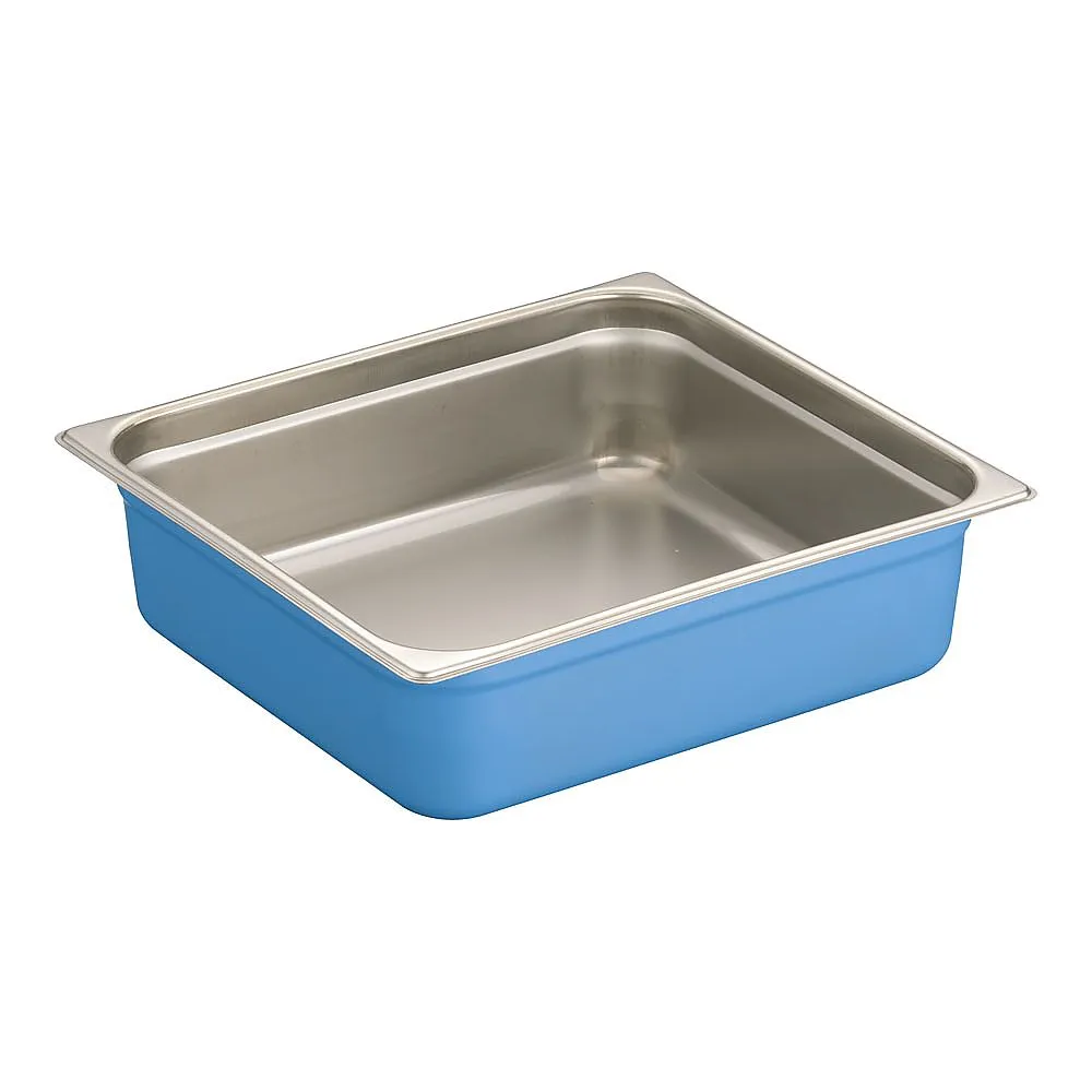 62-6362-84 Color GN Pan 2/3 100 mm Blue