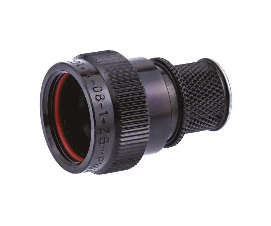 63-7442-59 Polamco 91 Series, Size 14 Straight Backshell, For Use With MIL-DTL-26482 Series I, PATT 105, PATT 603 91D1-14-08-1-ZB
