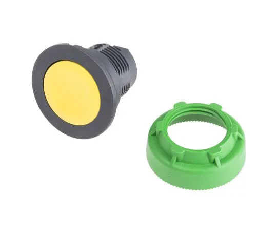 63-7389-15 Schneider Electric Harmony ZB5 Series, Yellow Push Button Head, Spring Return, 30mm Cutout ZB5FA5