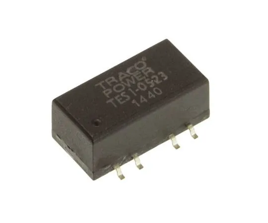 63-7357-44 TRACOPOWER TES 1 1W Isolated DC-DC Converter Surface Mount, Voltage in 4.5 → 5.5 V dc, Voltage out ±15V dc TES 1-0523