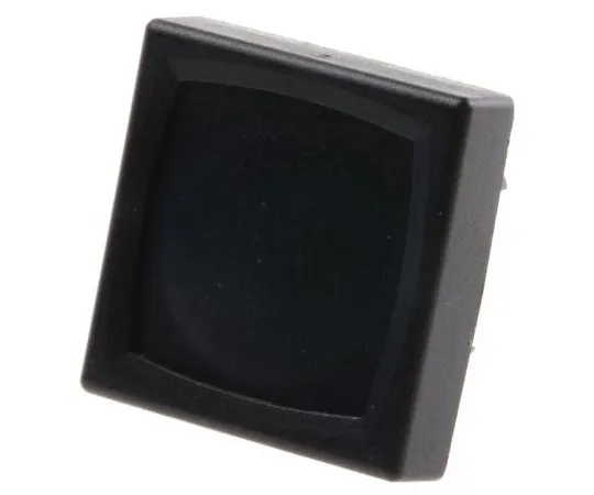 63-7480-06 Single Pole Single Throw (SPST) Black Membrane Keyboard Switch, 125 mA @ 48 V dc 1241.1100.7.097