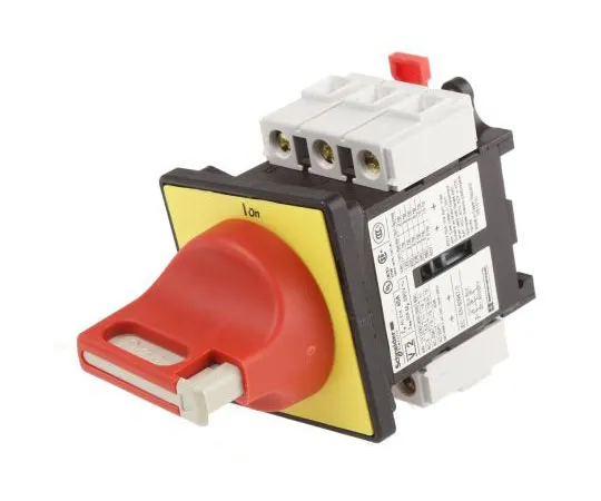 63-7462-73 3 Pole Panel Mount Non F***d Isolator Switch, 40 A, 18.5 kW, IP20, IP65 VCF2