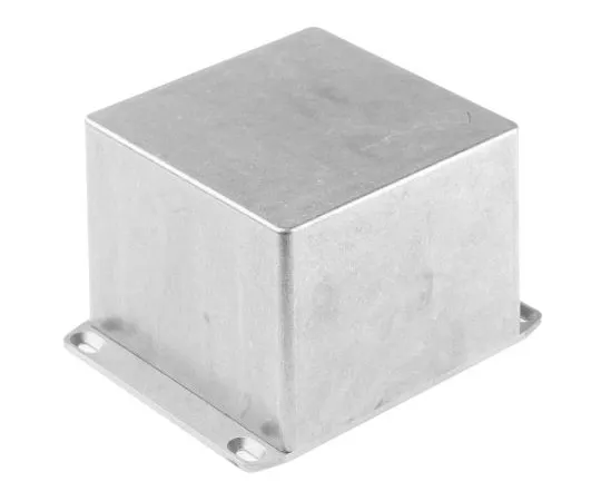 63-7499-89 Hammond 1590, Die Cast Aluminium Enclosure, IP54, Shielded, Flanged, 119.5 x 119.5 x 90mm 1590VFL