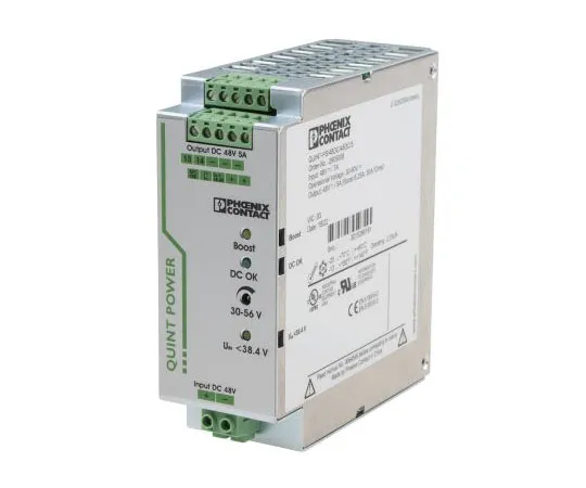 63-7390-42 Phoenix Contact QUINT-PS/48DC/48DC/5 20W Isolated DC-DC Converter DIN Rail Mount, Voltage in 30 → 60 V dc, 2905008