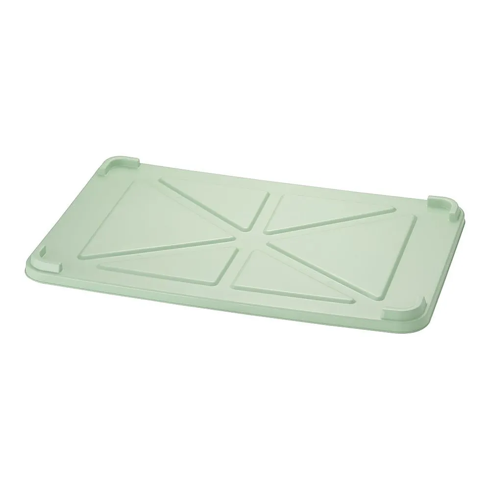 62-6376-39 Sanko PP Color Number Heavy Lid Large Green