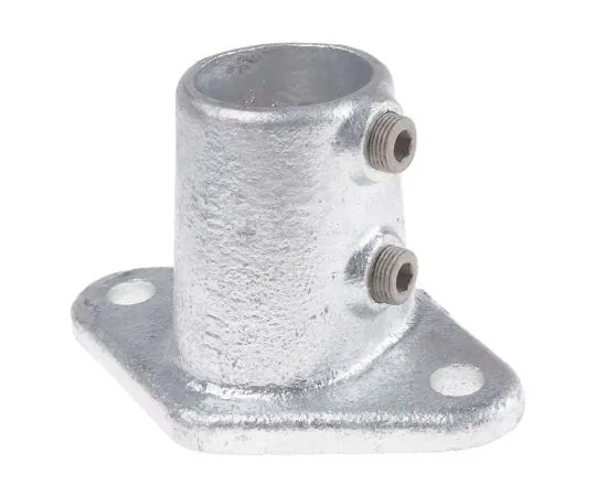 63-7533-54 RS PRO Cast Iron 152 Base Flange, 48.3mm Round Tube, Type 3 415-6242