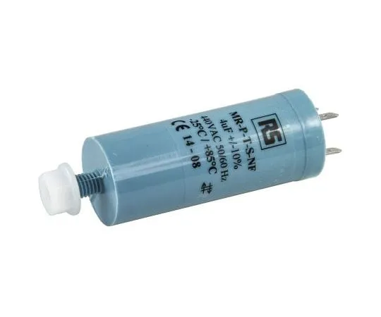 63-7417-48 RS 4μF Polypropylene Capacitor PP 440V ac ±10% Tolerance Screw Mount MRP440 Series 196-4539