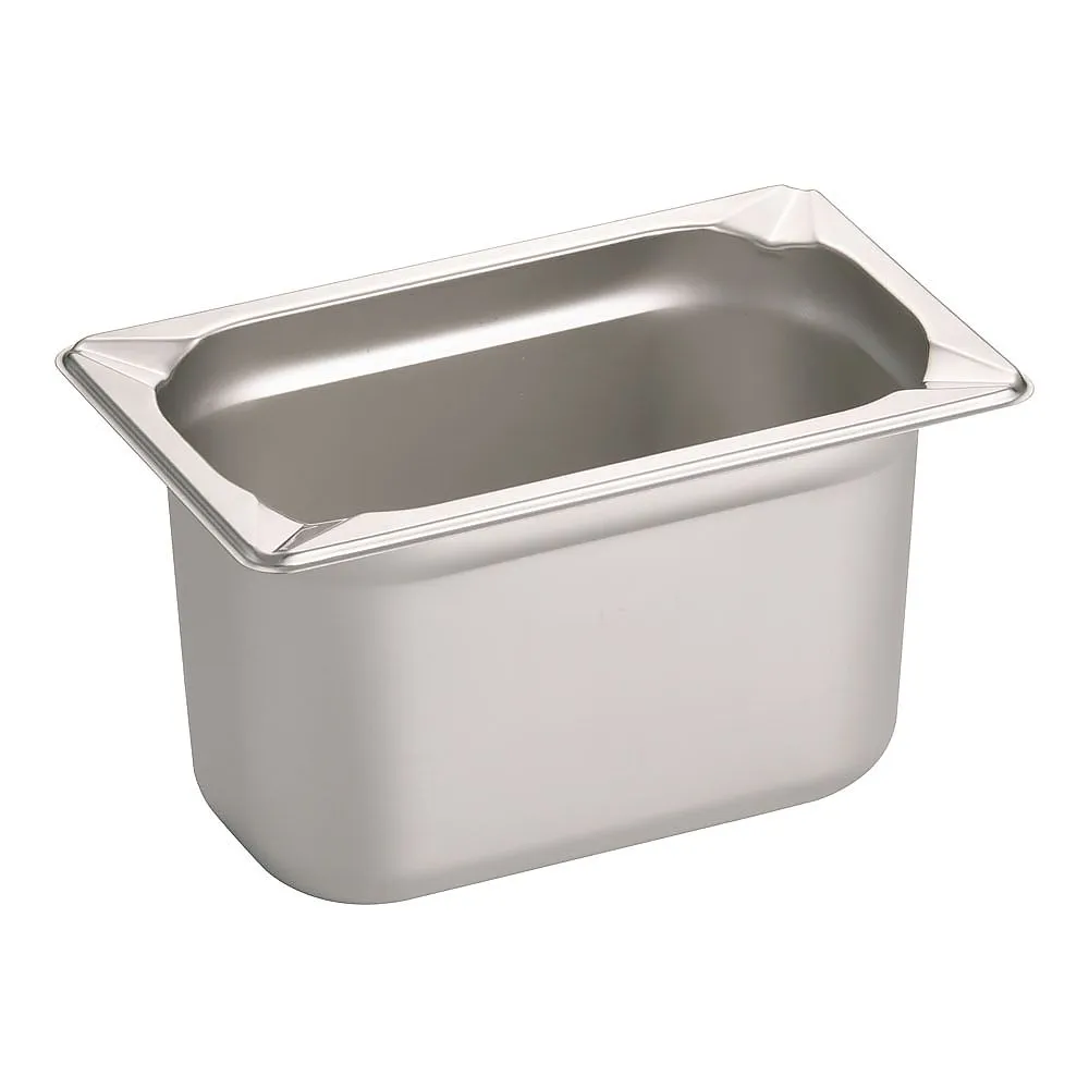 62-6360-41 KINGO Stainless Hotel Pan 1/4 x 150 mm 14150