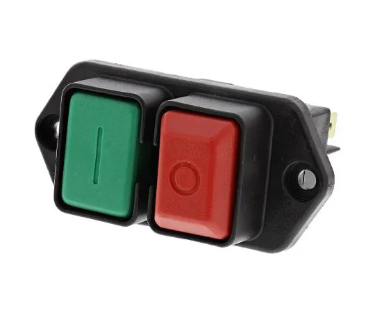 63-7525-80 EICHOFF Double Pole Double Throw (DPDT) Latching Push Button Switch, Flange, I / O, 230V 3251-21-01
