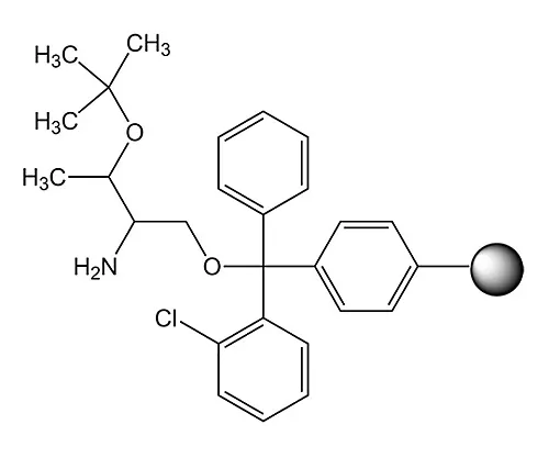 61-0403-99　［Discontinued］O-T.-Butylthreoninol 2-Chlorotrityl Resin 856098 5G　8.56098.0005