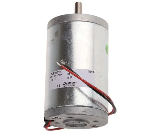 63-7439-98 Crouzet DC Motor, 50 W, 24 V, 170 mNm, 2770 rpm, 8mm Shaft Diameter 82830502